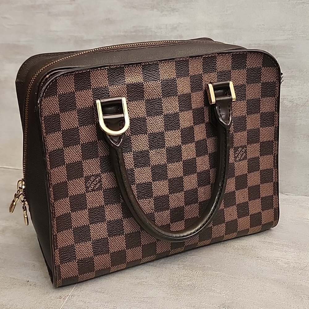 Authentic Louis Vuitton Damier Ebene Triana Bag